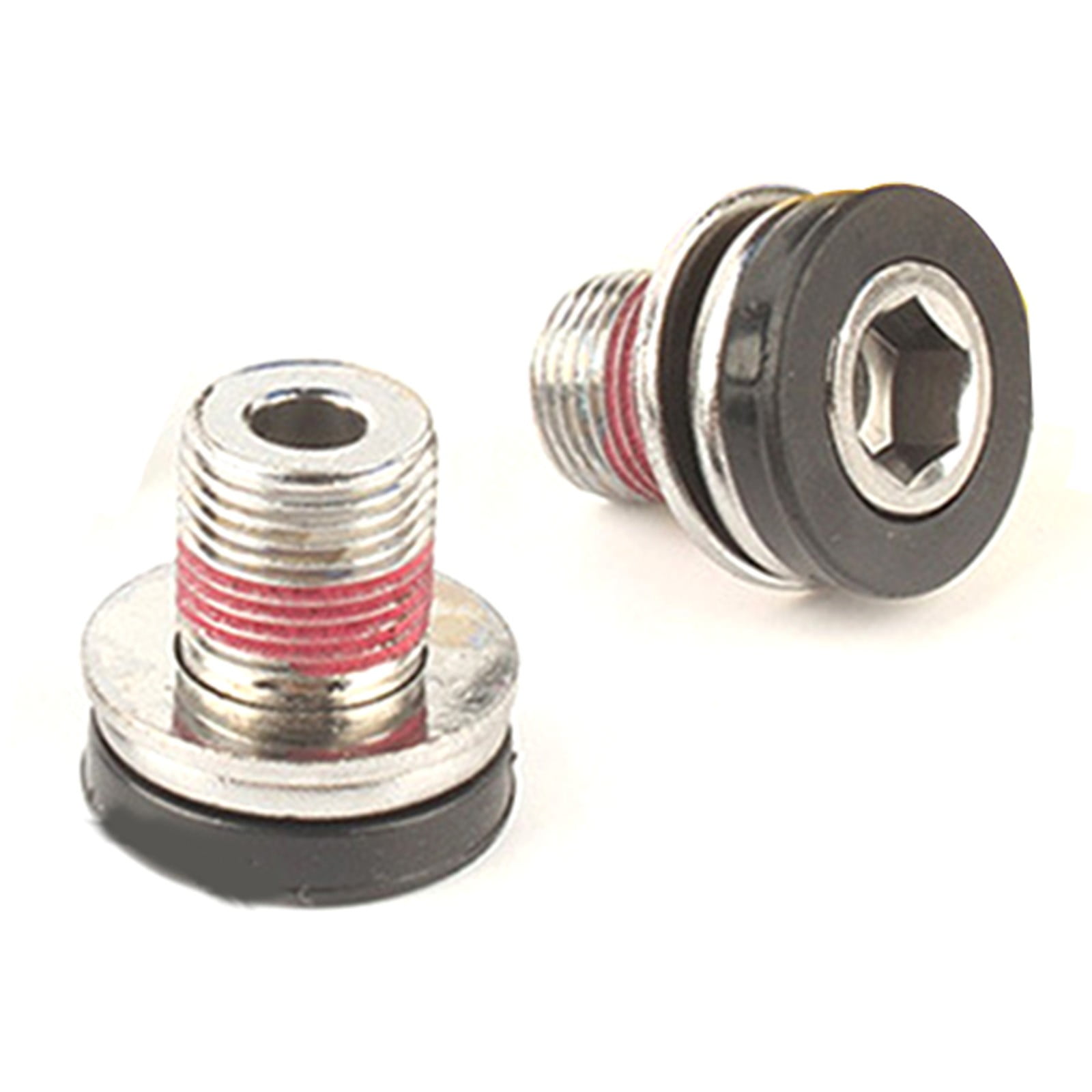 Bicycle center shaft screw M12/M15 crank screw bike 2PC