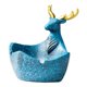 thumbnail image 5 of Estatuilla de ciervo Cigarrillo Cenicero Almacenamiento Artware Oficina Decoración Ornamento Azul esquí esquí Gafas de esquí, 5 of 5