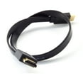 thumbnail image 3 of Full Hd Short Hdmi Male to Male Plug Flat Cable Cord for Audio Video Hdtv 50Cm, 3 of 5