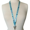 thumbnail image 2 of ID Avenue Lanyards for Women 19" Peace, Love, Sanitize Ribbon Lanyard with Keyring and Lobster Hook, 2 of 4