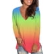 thumbnail image 3 of Gibobby Blusa Termica Mujer Mujer -Dye OfficeCasual Shirt（Multicolor， M), 3 of 5