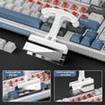 thumbnail image 2 of Kemove V2 Large Size Key Puller - PC & Stainless Steel, Black/White, Keycap Removal Tool with Manual, 2 of 8