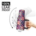 thumbnail image 3 of Modern 40oz Tumbler– Stainless Steel Insulated Tumbler with Handle and Straw, Large Capacity Travel Cup for Hot & Cold Drinks, 3 of 7