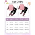thumbnail image 2 of GYRATEDREAM Girls Clothes Leopard Patchwork Sweatshirt Elastic Waist Sweatpants with Pockets 2PCs Girls' Clothing Sets 6-14T, 2 of 9