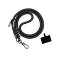 thumbnail image 3 of Cordón de teléfono para teléfono, parche de cordón grueso de 0,6mm fuerte, protección Universal antipérdida multiusos para soporte de llave de tarjeta Negro Baoblaze Correa de cordón para teléfono, 3 of 8