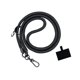 thumbnail image 3 of Correa de cordón para teléfono de 10 mm de diámetro, cuerda trenzada, liberación rápida, resistente Negro, 3 of 9