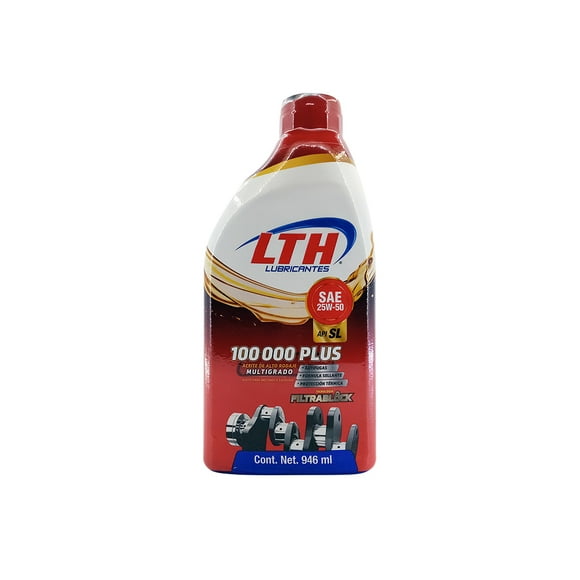 Aceite Multigrado 25W50 API SL 946 ml LTH