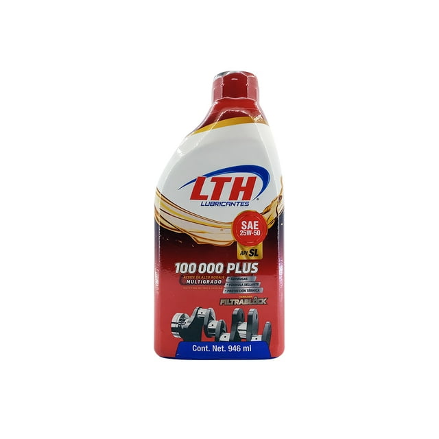 Aceite Multigrado 25W50 API SL 946 ml LTH