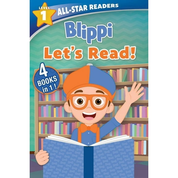 Pre-Owned Blippi: Let's Read!: 4 Books in 1! (Paperback) 0794449697 9780794449698