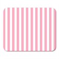 thumbnail image 1 of SIDONKU White Stripes Abstract Pink Birthday Blank Born Burlap Celebration Mousepad Mouse Pad Mouse Mat 9x10 inch, 1 of 1