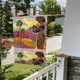 thumbnail image 5 of Wukai Beautiful African Woman Garden Flags Double Sided Welcome Garden Yard House Flags Outside Outdoor House (Only Flag), 5 of 8