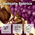 thumbnail image 3 of Grape Velvet Throw Covers Pillow Inserts - Set of 2 Decorative Pillows with Unique Patterns for Home Decor, Couch, Bed - 16x16, 18x18, 20x20 Inches, 3 of 6