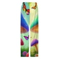 thumbnail image 4 of Magical Mushroom Garden-1 Pajama Pants Comfortable Elastic Waist Pajamas Fashion Sleepwear Bottoms Plus Size Homewear, 4 of 6