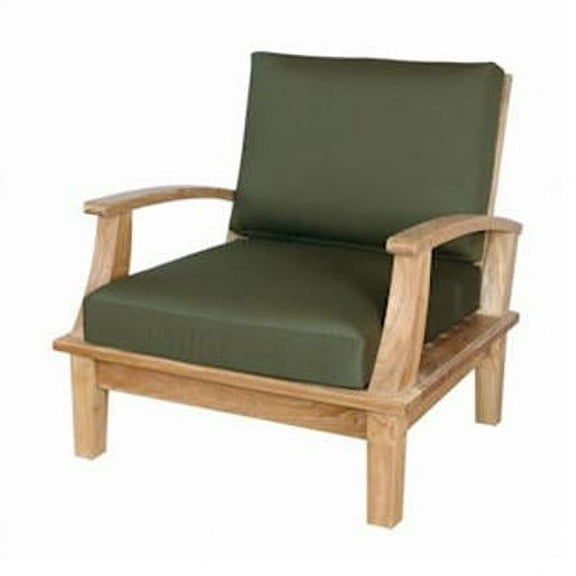 Anderson Teak DS-101 Brianna Deep Seating Armchair with Cushion