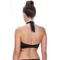 thumbnail image 4 of Freya Womens Deco Swim Underwire Moulded Multiway Bandeau, 30DD, Black, 4 of 4