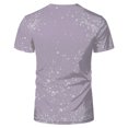 thumbnail image 5 of Tops estampados de manga corta de ocio con cuello redondo de verano a la moda para mujer Fridja ghk5189, 5 of 5