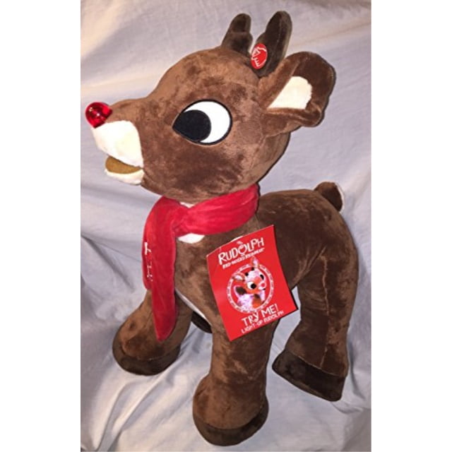 rudolph stuffed animal walmart