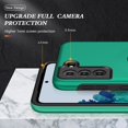 thumbnail image 6 of Galaxy S21 Plus Case for Samsung Galaxy S21 Plus Case  Grade Shockproof Built-in Ring Holder Kickstand Car Mount  Heavy Duty Protective Case for Galaxy S21+ Plus Phone Case (Dark Green), 6 of 15