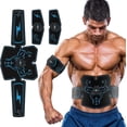 thumbnail image 1 of USB Rechargeable EMS Muscle Trainer - Abdominal Training Device for Men and Women - 6 Modes to Build Muscle and Burn Fat, 1 of 4