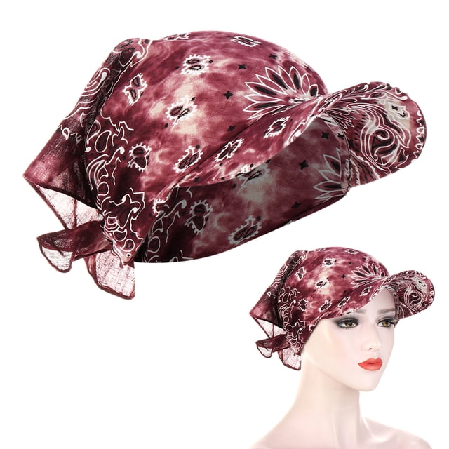 Pasamontañas con capucha Bandana Bufanda Diadema Sombreros Gorra Verano Pesca - Café BLESIY Bandana de ciclismo