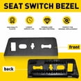 thumbnail image 6 of For 2009-2014 Ford F150 Power Seat Switch Housing Trim Bezel Panel, 6 of 9