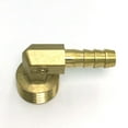 thumbnail image 3 of Conector de de latón para metales, codo de , adaptadores con púas de 1/2" - Cobre, 20 mm x 19 mm 20mm x 8mm Gloria Adaptador de manguera de jardín de 90 grados, 3 of 9