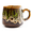 green, variant on 12oz Cool Unique Mugs, Handmade Ceramic Coffee Mug, Great Gift for Men Women, Microwave & Dishwasher Safe ,For Tea, Coffee, and Milk Home Office (Red)