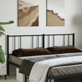 thumbnail image 1 of vidaXL Metal Headboard Black 193 cm, 1 of 5