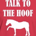 thumbnail image 3 of CafePress - Talk To The Hoof Women's Classic T Shirt - Women's Traditional Fit Dark T-Shirt, 3 of 4