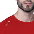 thumbnail image 3 of Men's MSX by Michael Strahan  Red Kansas City Chiefs Forward Long-Sleeve T-Shirt, 3 of 3