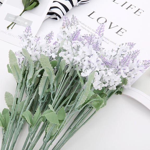 Clearance Artificial flowers under $1,Hyacinth Lavender Flower Flower Stems Floral Stems Flowers Decor Festival Accessory Artificial Flower Bouquet Flowers Ornament Flowers For DIY Flower Decor