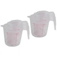 thumbnail image 1 of 6Pc Juego de Jarra Medidora de Plástico 4 Tazas Grandes, 2 Y Capacidad de 1 Vasos de Medición Sin con Accesorios de Cocina Esenciales con Agarre En ÁNgulo, 1 of 8