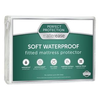 Allerease Full Perfect Protection Soft Waterproof Machine Washable Fitted Mattress Protector: Hypoallergenic, OEKO-TEX Certified
