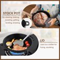thumbnail image 4 of Hawsaiy 6.5QT Pre-Seasoned Cast Iron Dutch Oven with Lid, 2-in-1 Multi-Use Double Dutch Oven Pot for Baking, Roasting & Frying, Oven & Stovetop Safe, 4 of 9