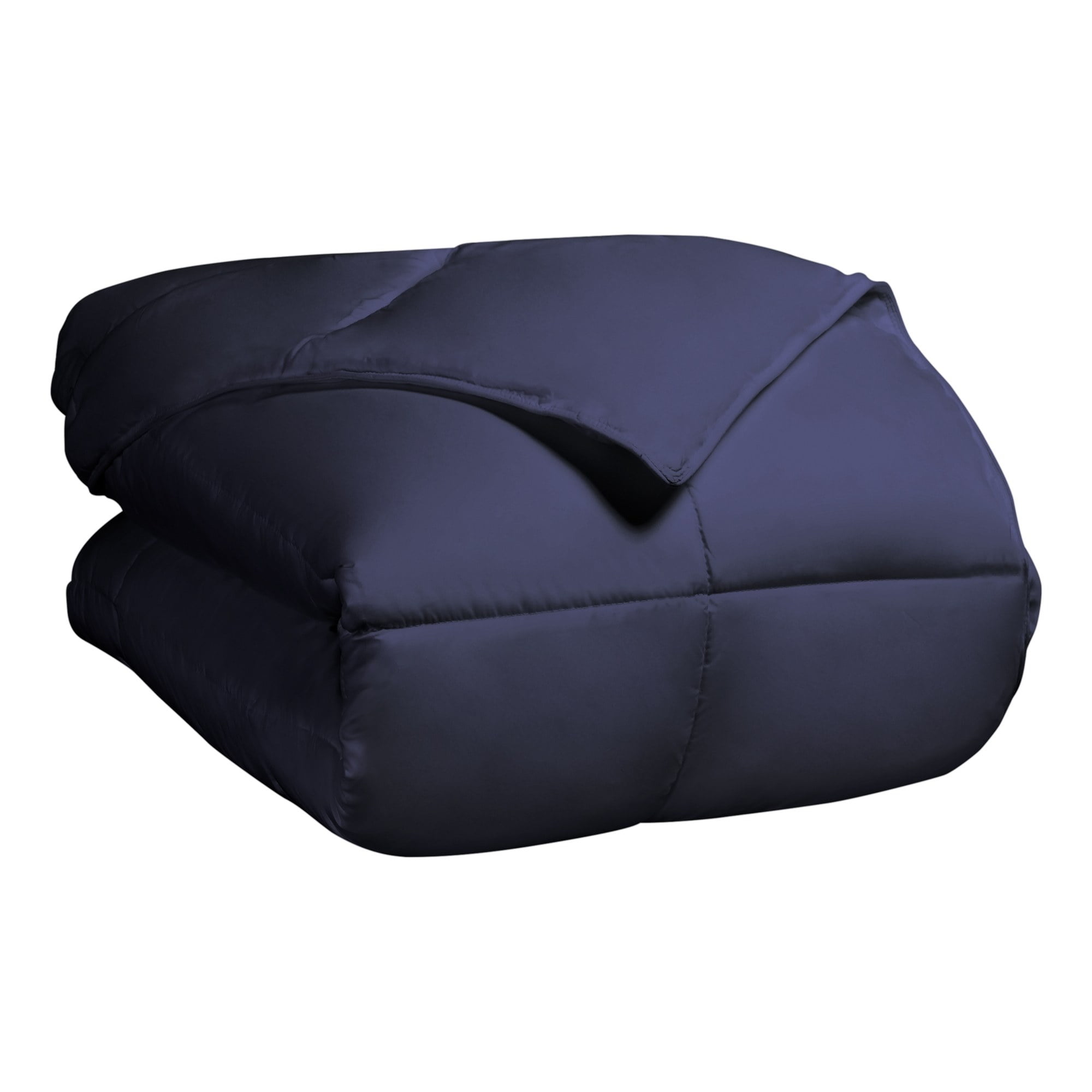 Superior Classic Reversible Comforter, Twin XL, Navy Blue