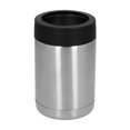 thumbnail image 1 of Porta latas con doble pared de acero inoxidable y tapa enroscable de plástico transparente con adita, 1 of 1