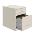 thumbnail image 6 of Space Solutions 18" Deep 2 Drawer Letter Width Vertical File Cabinet with Accessory Drawer, Stone, 6 of 7