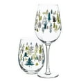thumbnail image 2 of Set Of 4 Allover Trees Stemless Goblet, 2 of 2