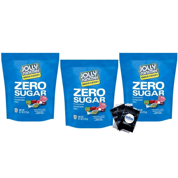 JOLLY RANCHER, Zero Sugar Assorted Fruit Flavored Sugar Free Hard Candy