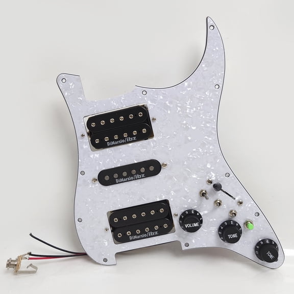 HSH Prewired Loaded Pickguard, with Alnico 5 Humbucker Pickup, for Fender Strat Guitar