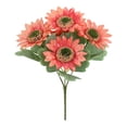 thumbnail image 2 of Cemetery Memorial Artificial Flower Bouquet – Plastic Daisies for Grave, Window Box & Table Centerpieces (Plastic), 2 of 7