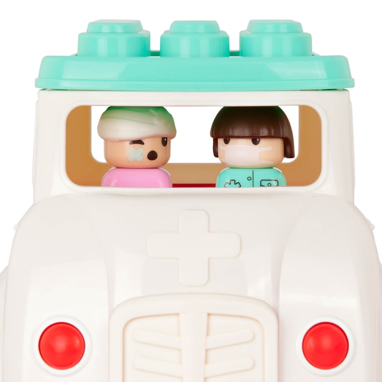 Battat Ambulance Toy with Building Blocks photo 8