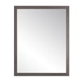 thumbnail image 3 of BrandtWorks Charcoal Farmhouse Gray Square or Diamond Wall Mirror 29.5'' x 29.5'' - Gray, 3 of 5