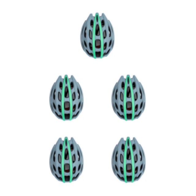 Wweixi Casque de Cyclisme Sports de Plein Air Résistance aux Impacts Adultes Enfants pour Protection Bicyclettes Chapeau pour Planche à Roulettes Gris 5Ensemble