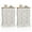 Grey, variant on Gymax 2PCS 38'' Farmhouse Chest of Drawers w/ 5 Folding Fabric Drawers & Anti-tipping Kit Gray