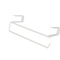 thumbnail image 1 of Bewildely Portarrollos de papel higiénico, estantes de organización, colgador de armario, soporte Simple de Metal sin perforaciones, organizador de Almacenamiento y organización del hogar blanco Bewildely HA024311-02, 1 of 6