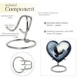 thumbnail image 4 of Small Eagle Flying In Snow Mountains Urn For Adult Mother & Father - Urn For Human Ashes Adult Woman & Men - Metal Urns For Human Ashes - Ash Urns For Humans (Size - 3inch, 1pcs), 4 of 5