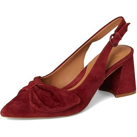 

Gentle Souls by Kenneth Cole BURNT RED SUEDE Women s Diana Pump US 9.5
