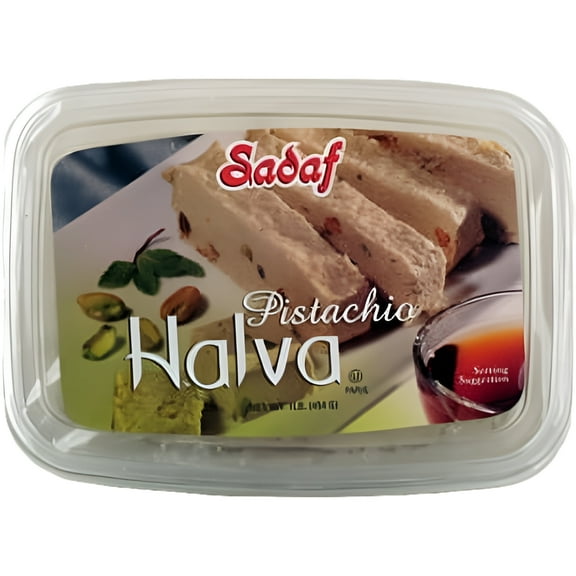 Sadaf Halva Pistachio, 16 oz