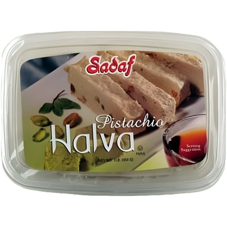 Sadaf Halva Pistachio, 16 oz